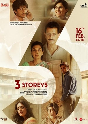 3 Storeys 2018 Movie pDVDRip Download 300MB HD Poster Download - filmyfly