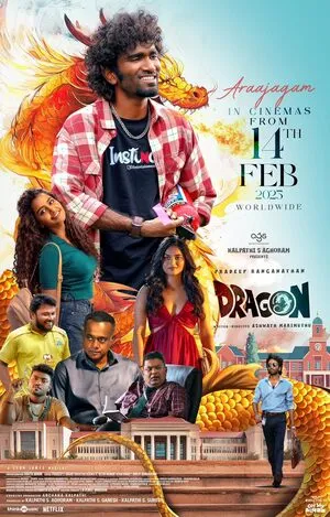 Dragon 2025 Hindi Dual Audio HD Poster Download - filmyfly